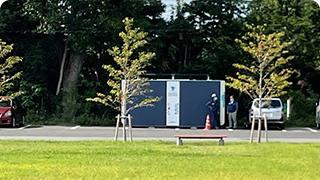 実機見学会＠千葉県　佐倉城址公園